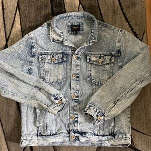 Acid Washed Denim Jacket